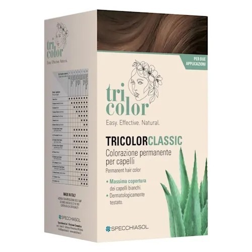 Tricolor classic 8,73 sabbia 2 tubi 50 ml + 2 shaker 50 ml + 4 bustine 8 ml
