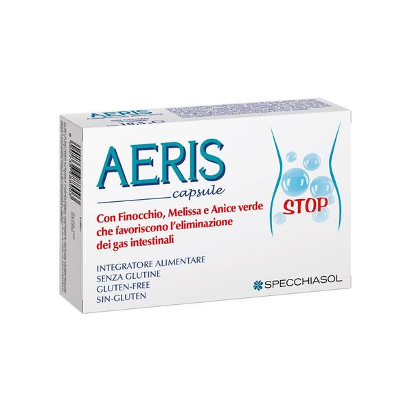 Specchiasol Aeris Gas Intestinale Integratore Eliminazione Gas 30 Capsule