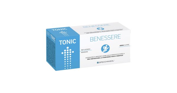 Specchiasol Tonic Benessere Integratore Tonico Adattogeno 12 Flaconcini