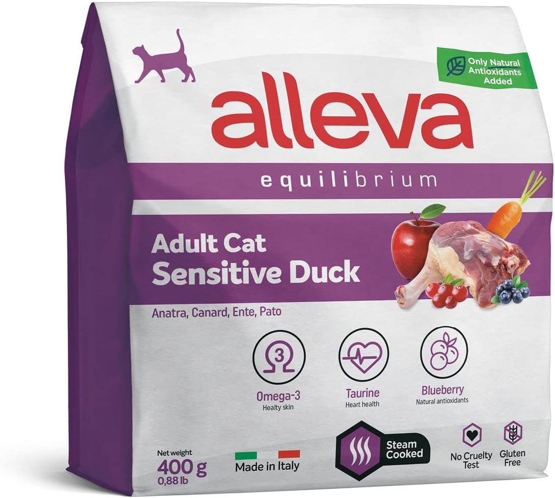 ALLEVA EQUILIBRIUM CAT SENSITIVE DUCK ADULT KG 0.400 - P61021