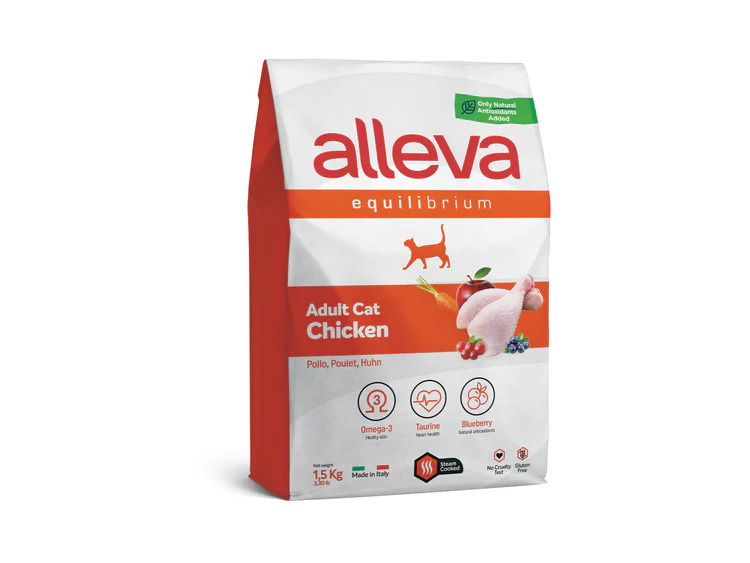 ALLEVA EQUILIBRIUM CAT CHICKEN ADULT KG 1.5 - P61004