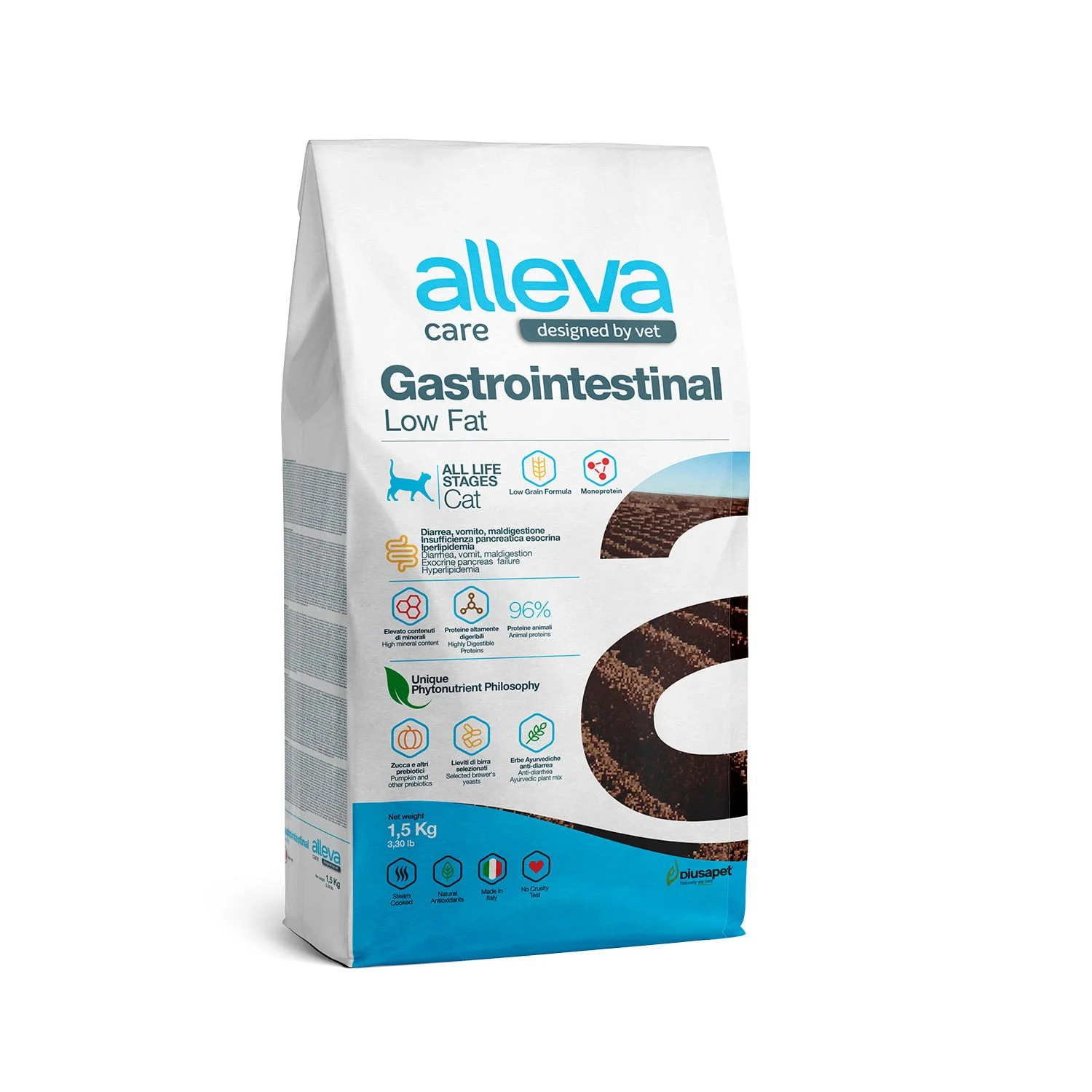 ALLEVA CARE CAT ALS GASTROINTESTINAL LOW FAT KG 1,5 - P10270