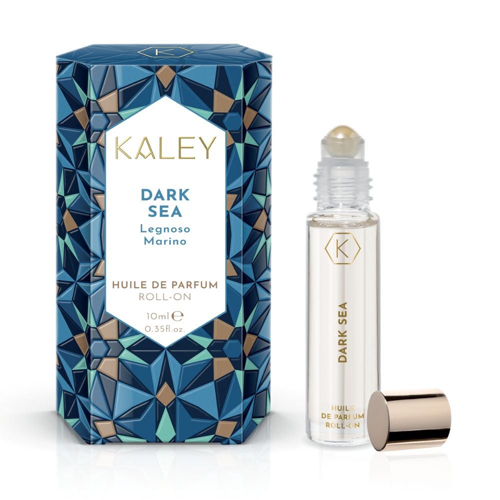 L'Erboristica Kaley - Dark Sea Profumo Roll-On in Olio, 10ml