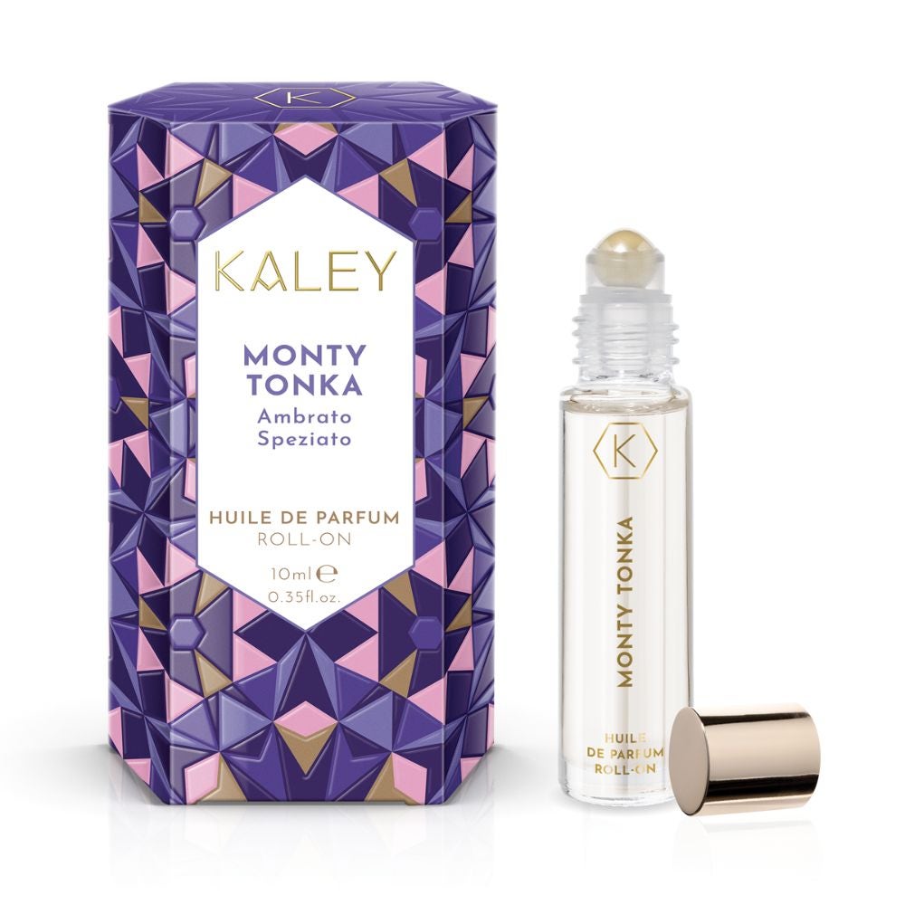 L'Erboristica Kaley - Monty Tonka Profumo Roll-On in Olio, 10ml