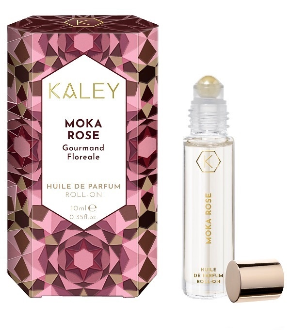 Athena's Kaley Moka Rose Profumo in olio roll-on senza alcol per pelli sensibili, 10 ml