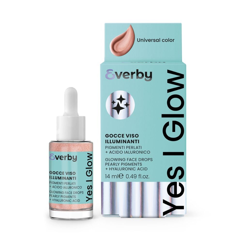 Everby Yes I Glow Gocce Illuminanti Viso, 14ml
