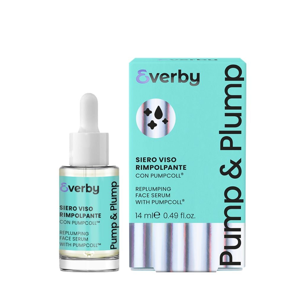 Everby Pump & Plump Siero Viso Rimpolpante, 14ml