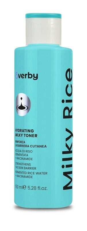 Athena's Everby Milky Rice - Tonico lattiginoso per l'idratazione e la luminosità del viso, 150 ml