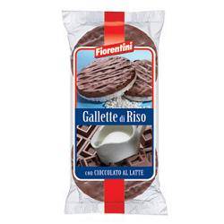 Gallette di Riso con Cioccolato al Latte Senza Glutine - Fiorentini 100 g Bustina