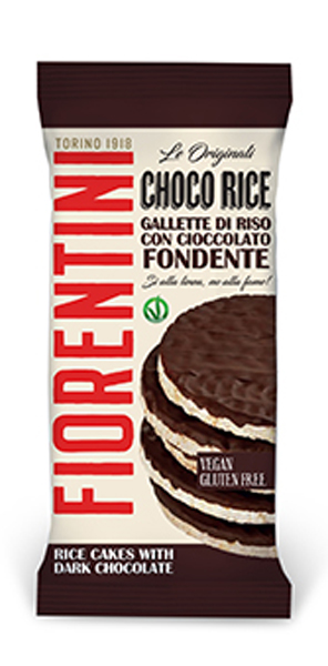 Gallette di Riso con Cioccolato Fondente Senza Glutine - Fiorentini 100 g
