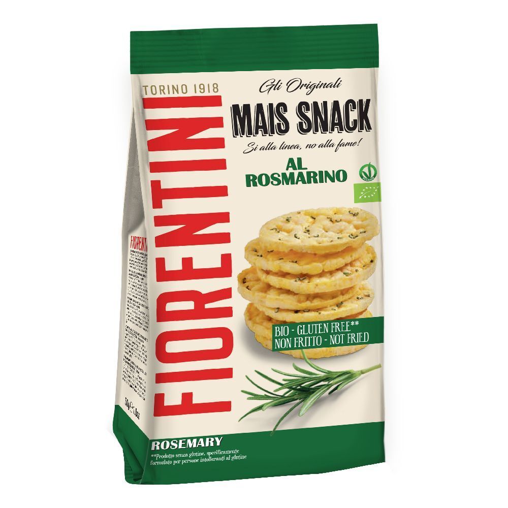 Bio Mini Gallette Di Mais Al Rosmarino 50 G g