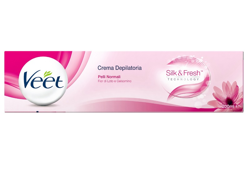 Crema depilatoria silk &amp; fresh technology pelli normali 200 ml