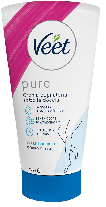 Veet Silk&fresh Crema Depilatoria Sotto La Doccia Pelli Sensibili 150ml