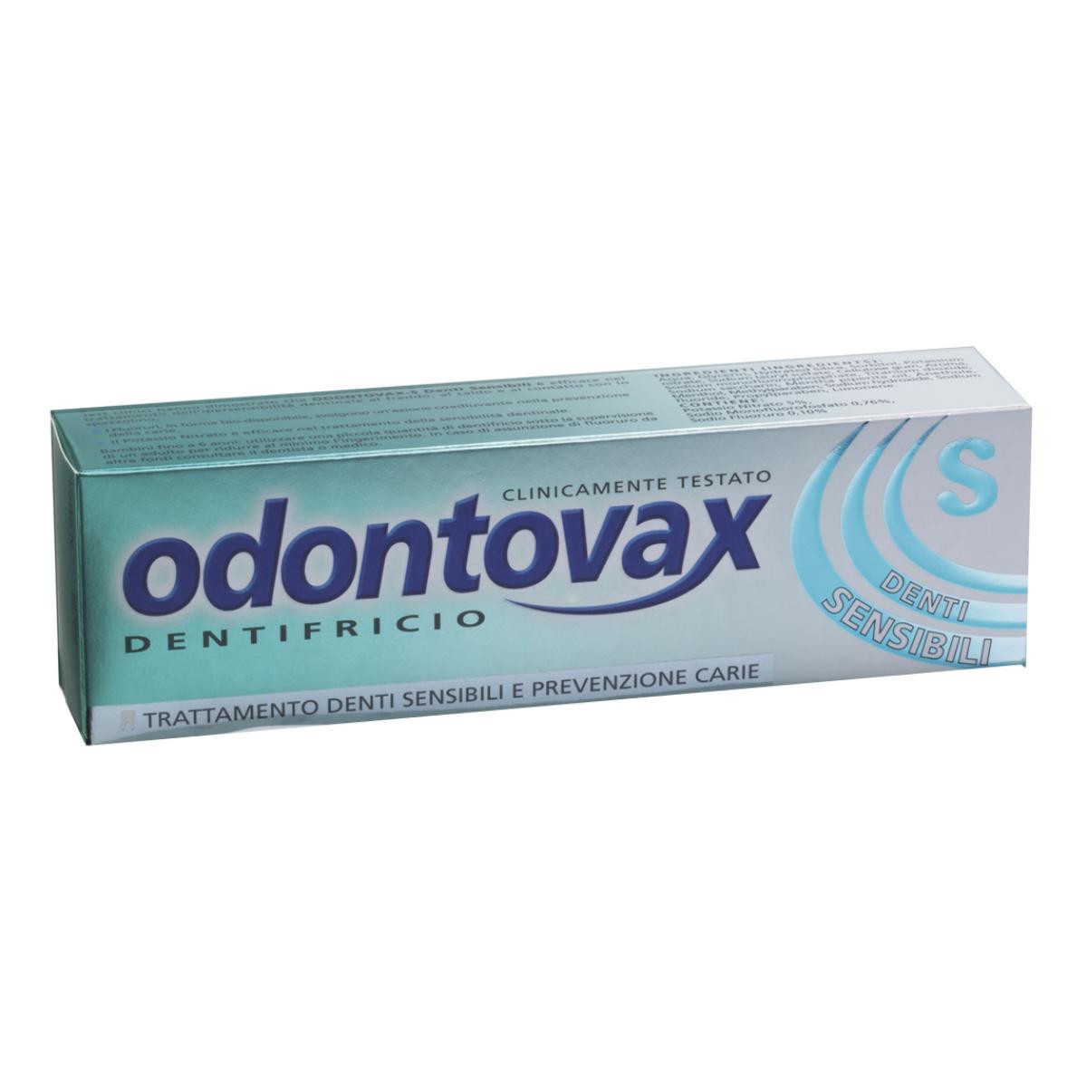 Odontovax s dentifricio denti sensibili 75 ml