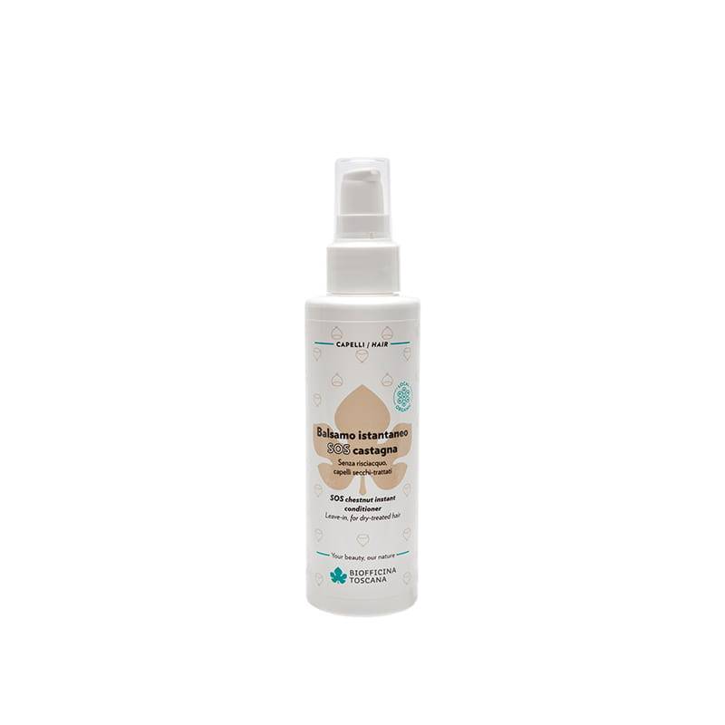 Biofficina Toscana Balsamo Istantaneo SOS Castagna Capelli Secchi 150 ml