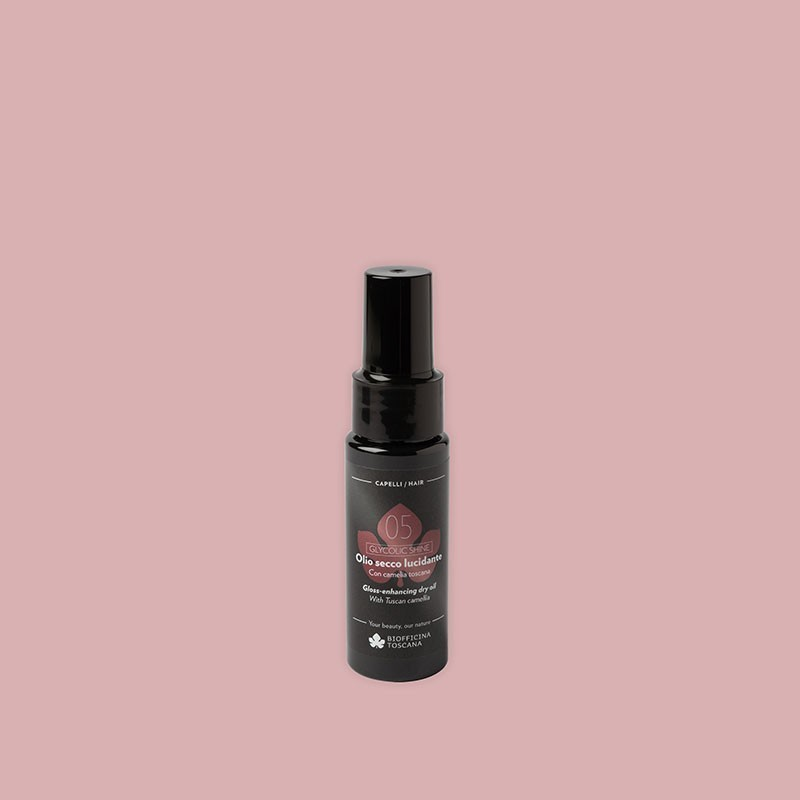 Biofficina Toscana Glycolic Shine Olio Secco Lucidante per Capelli 50 ml