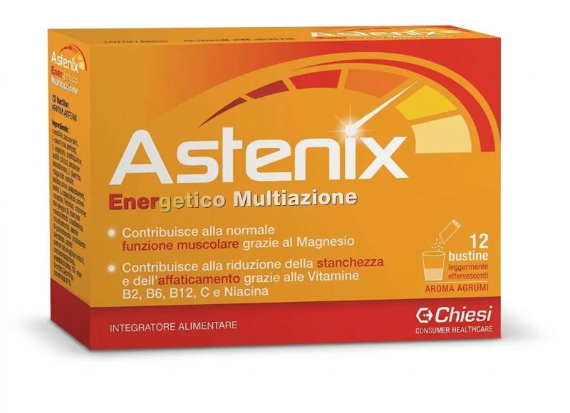 Astenix Integratore Energetico Multiazione 12 Bustine
