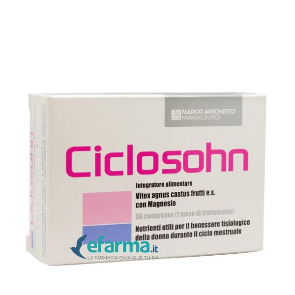 Ciclosohn Integratore Ciclo e Menopausa 30 Compresse