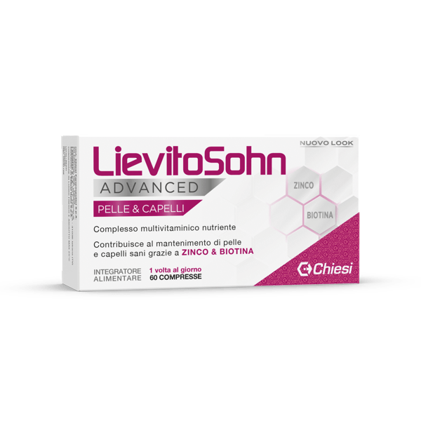 LievitoSohn Advanced Pelle e Capelli Integratore 60 Compresse