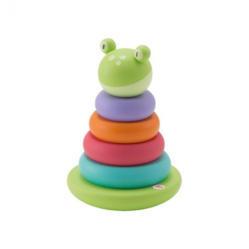 Trudi sevi impilabile magnetico rana giocho bimbi 0-3 anni