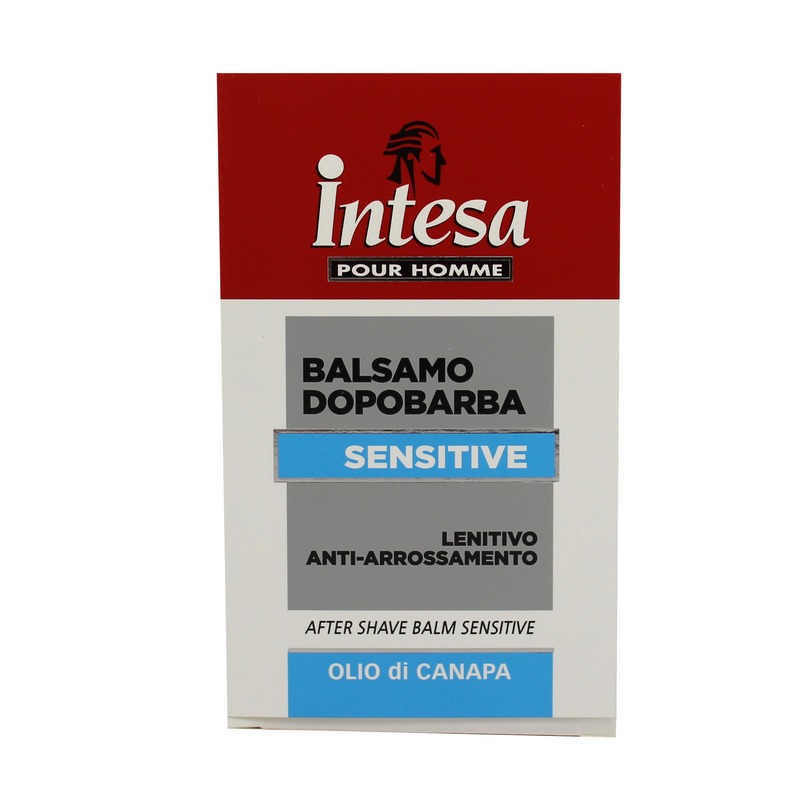 Intesa Pour Homme Sensitive Balsamo Dopobarba Lentivo Anti-Arrossamento Olio Di Canapa 100 ml — confronto prezzi