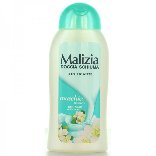 MALIZIA - doccia schiuma rilassante al profumo di muschio bianco 300 ml