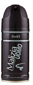MALIZIA DEODORANTE UOMO 150ML SILVER