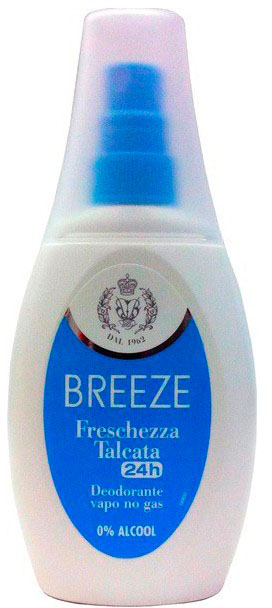 BREEZE Deoodorante freschezza talcata 75ml spray