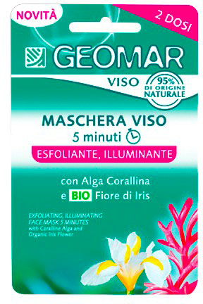 Geomar - Scrub & Care - Maschera Viso Esfoliante e Rigenerante 15 ml — confronto prezzi