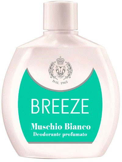 BREEZE - deodorante squeeze muschio bianco 100 ml — confronto prezzi