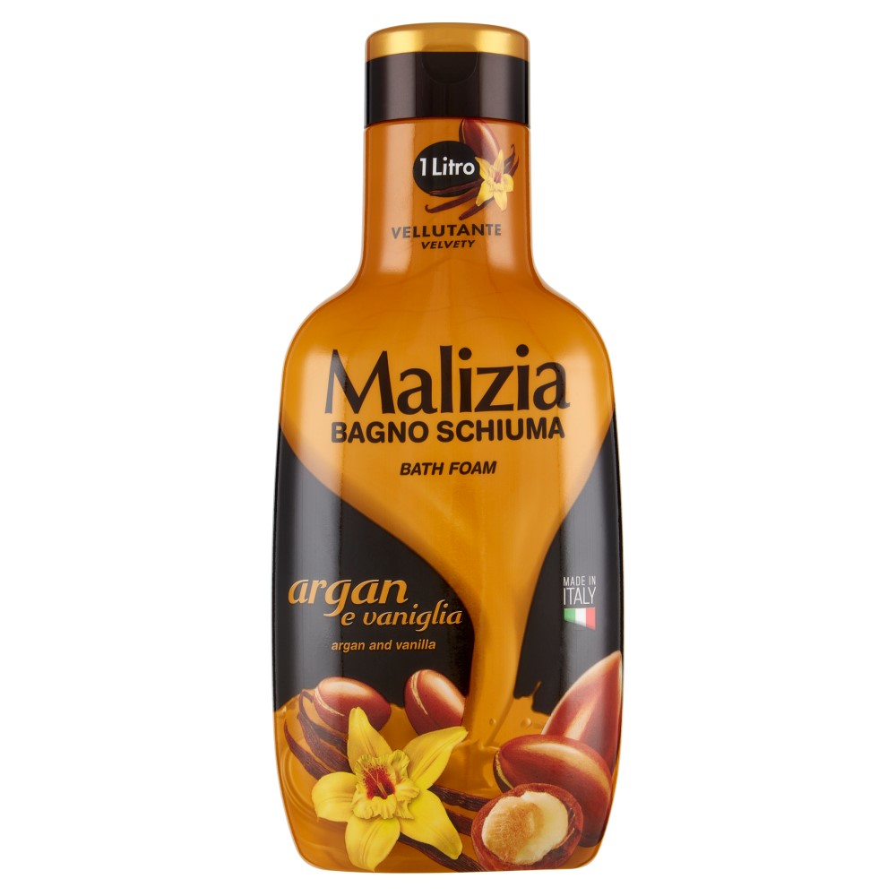 MALIZIA - BAGNOSCHIUMA ARGAN E VANIGLIA