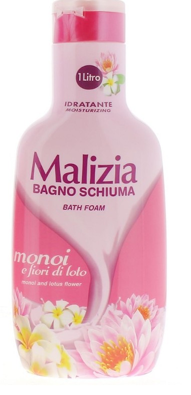 MALIZIA - BAGNOSCHIUMA MONOI E FIORI DI LOTO