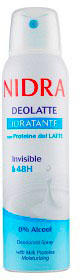 NIDRA - Deolatte Idratante - Deodorante Spray 150 ml — confronto prezzi