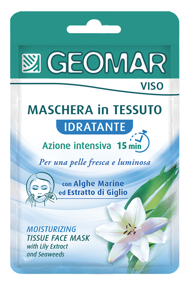 Geomar - maschera in tessuto idratante viso 22 ml — confronto prezzi