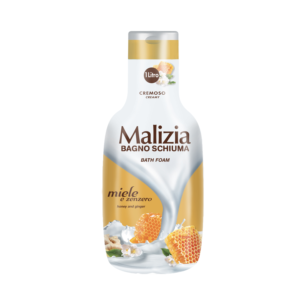 MALIZIA BAGNO SCHIUMA MIELE E ZENZERO 1000 ML