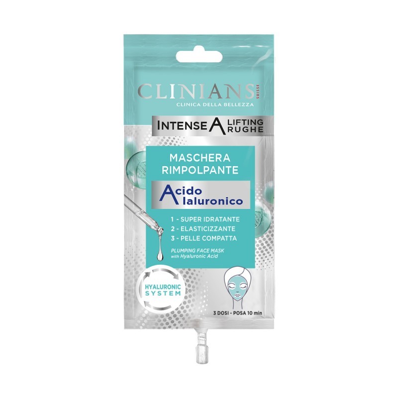 Clinians - Intense A Lifting Rughe - Maschera rimpolpante con Acido Ialuronico 15 ml — confronto prezzi