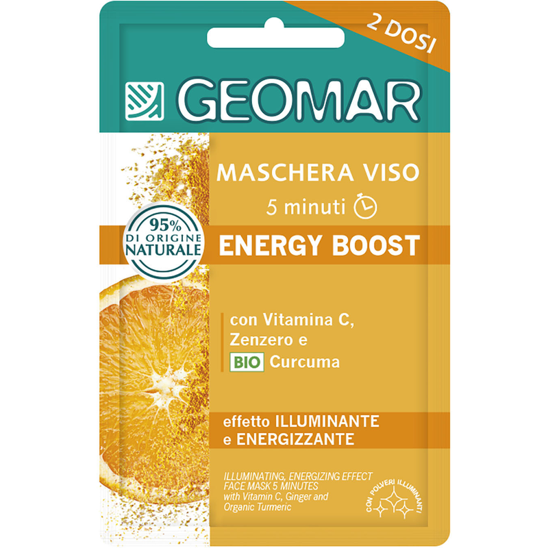 Maschera Viso Energy Boost GEOMAR - Con Vitamina C — confronto prezzi
