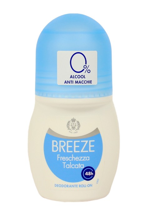 BREEZE - Freschezza talcata - Deodorante Roll-On da 50 Ml — confronto prezzi