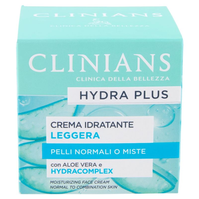 Clinians Hydra Plus Crema Idratante Leggera 50ml