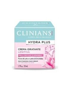 Clinians Hydra Basic Crema Ricca Idratante Lenitiva Con Acqua Di Rose Per Pelli Secche E Sensibili 50ml