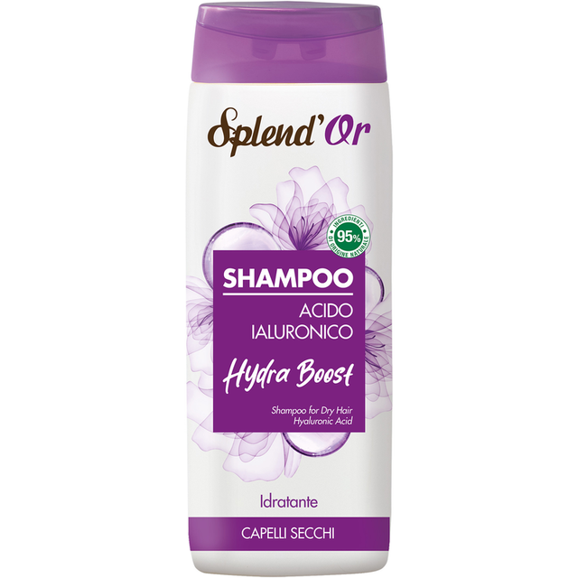 Splend Or - Hydra Bost Acido Ialuronico - Shampoo Idratante Per Capelli Secchi 300 Ml — confronto prezzi
