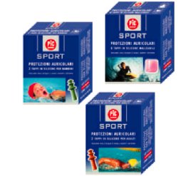 Pic Sport Tappi Auricolari Silicone Per Bambini 2 Pezzi