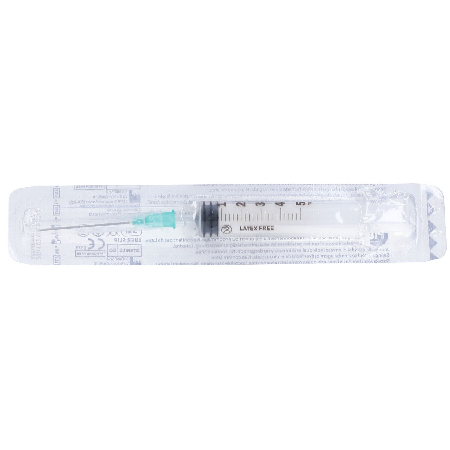 Pic Siringa 5 ml Con Ago 21Gx1 1/2 1 pz Siringhe — confronto prezzi