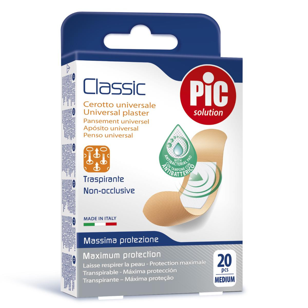 Pic Classic Cerotto Universale 20 Pezzi
