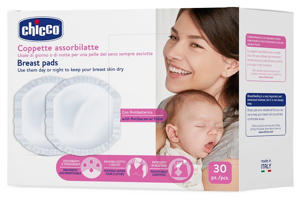 Chicco Coppetta Assorbilatte 30 pezzi — confronto prezzi