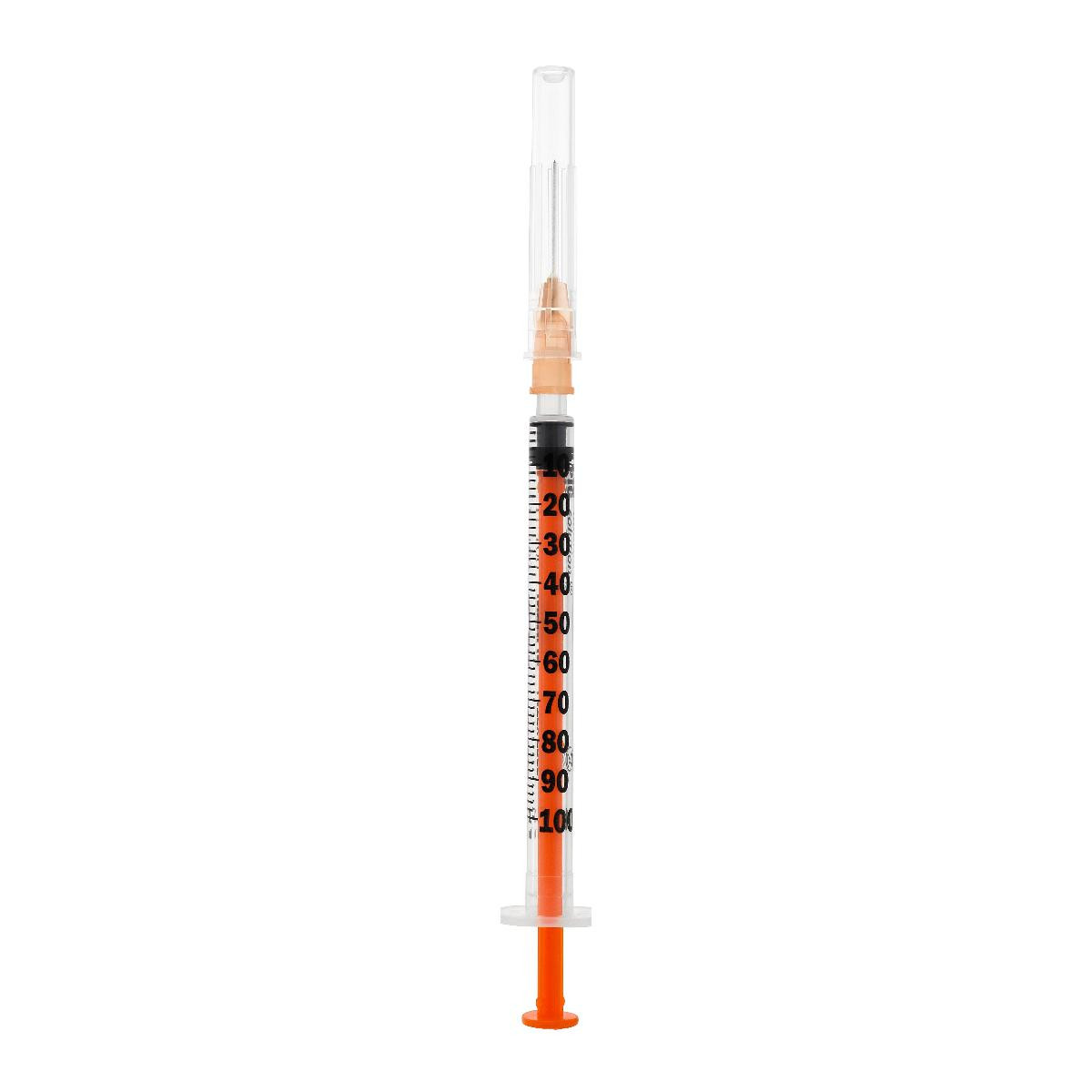 Pic Siringa Insulina 1 ml U-100 Ago G26 12,7 mm 1 Pezzo