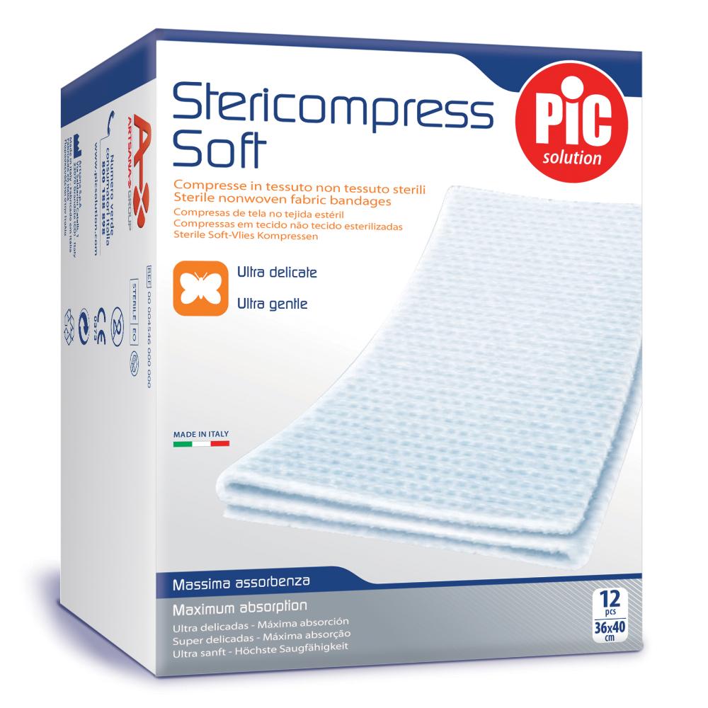 GARZA STERILE COMPRESSE PIC 36x40x12pezzi PIKDARE