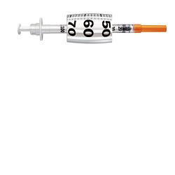 Pic Insumed Siringhe Insulina 1 ml G30 8 mm 30 Pezzi