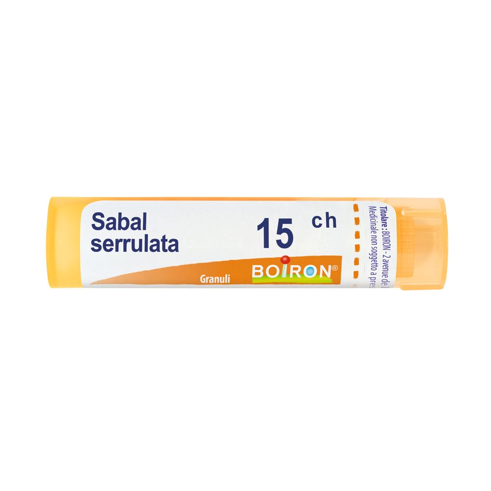 BOIRON® Sabal Serrulata 15Ch Granuli 1 pz Globuli — confronto prezzi