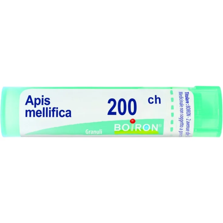 Boiron Apis Mellifica 200CH Rimedio omeopatico in granuli per il gonfiore e le allergie, 4g — confronto prezzi